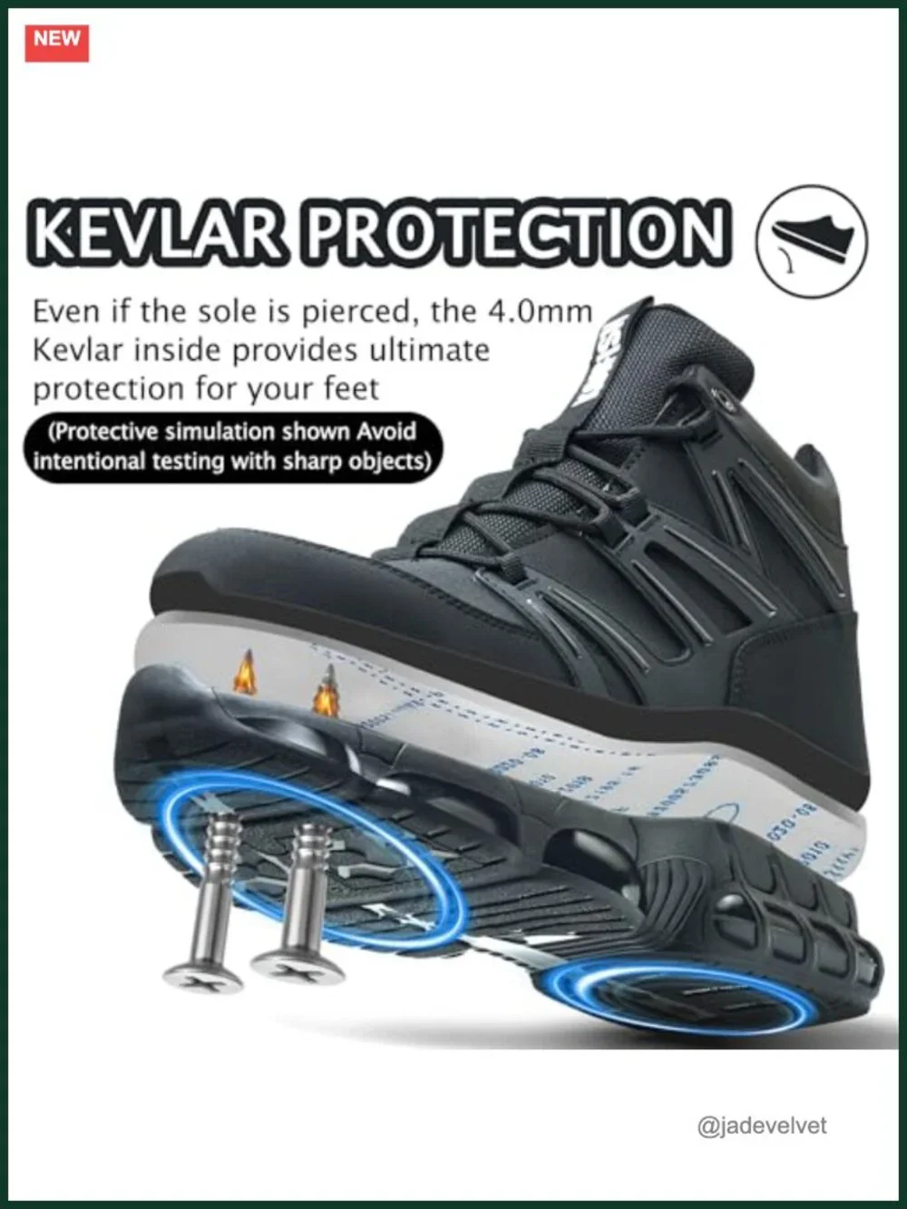 Steel Toe Work Boots Waterproof Lightweight Industrial Construction Safety Shoes